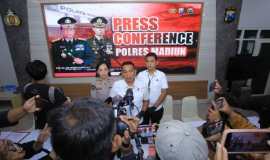 Polres Madiun Amankan Komplotan Pembobol Toko Lintas Daerah